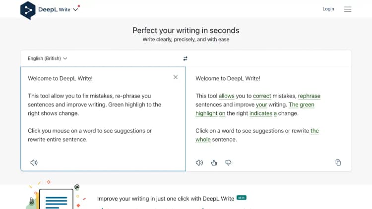 DeepL Write