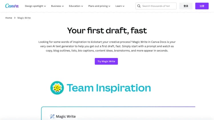 Magic Write